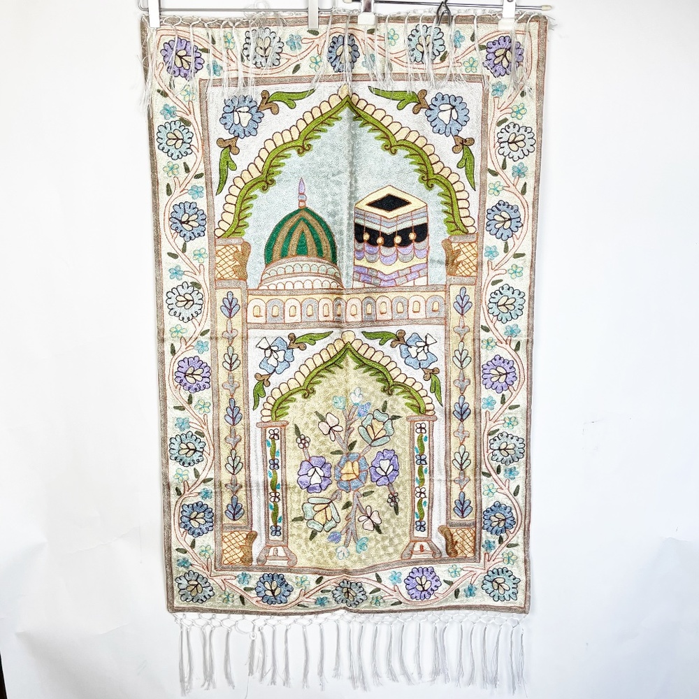 Prayer Rug Carpet Islamic Muslim Salat Sajada NEW